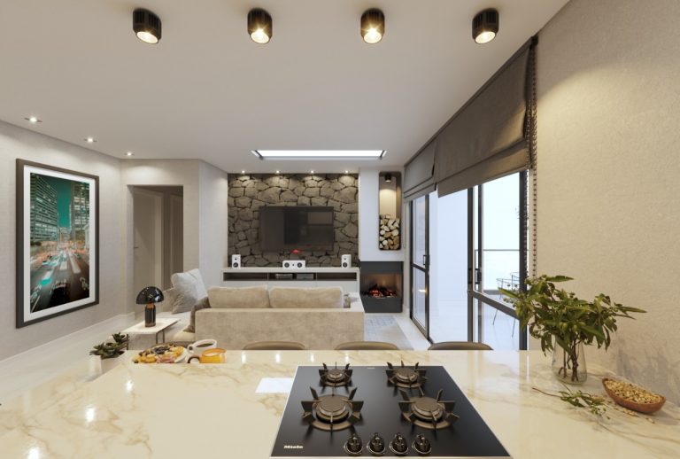 Apartamento de 125,25m² privativos